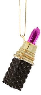" Lipstick " Ornament (Multiple Colors)