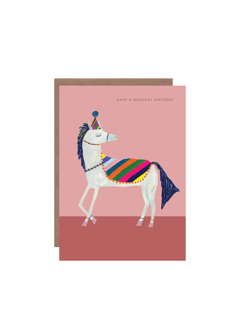 " Magical Horse " Card