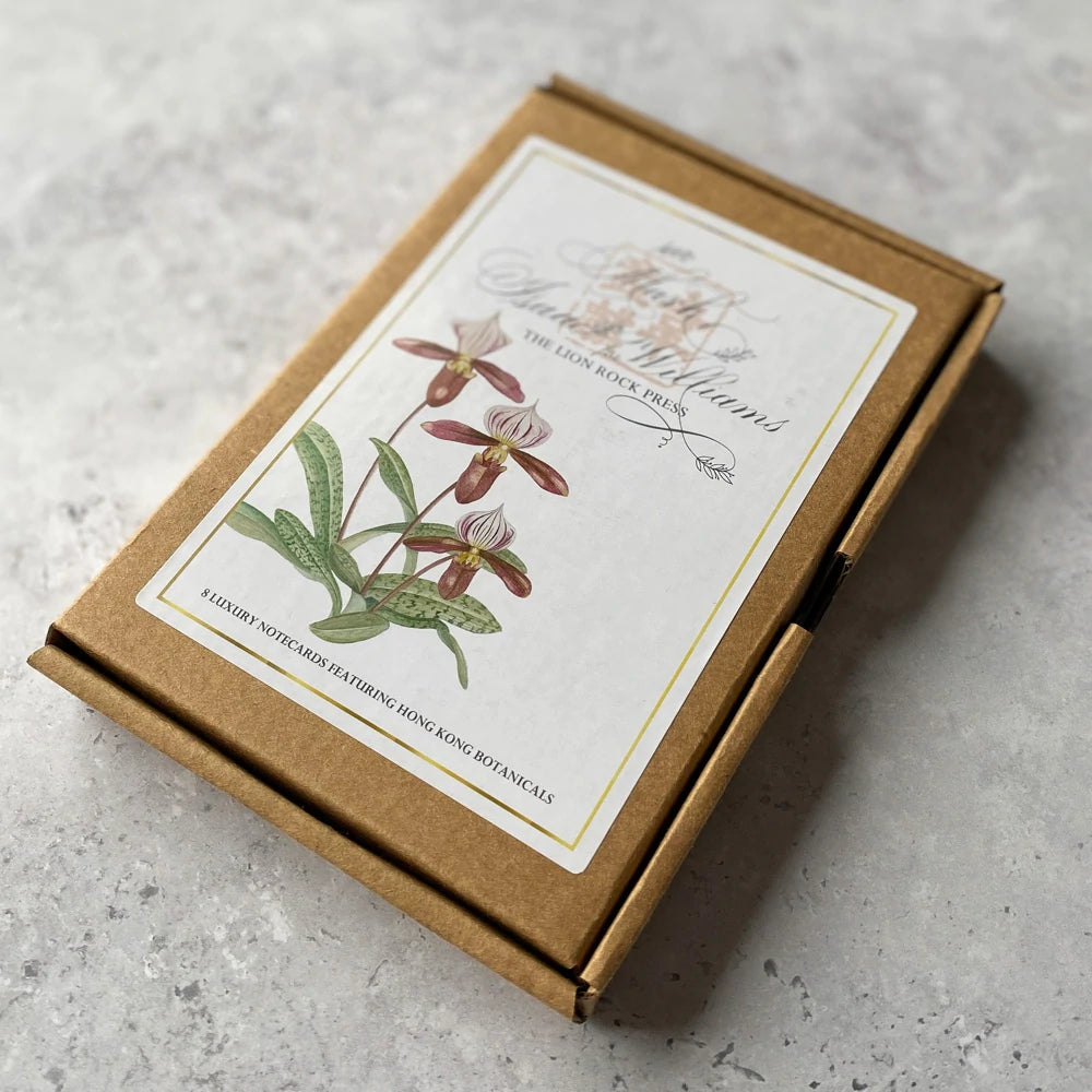 Mark Isaac-Williams Luxury Hong Kong Botanicals Illustrations (set of 8)