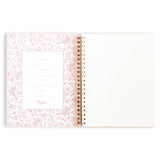 Rose Quartz Large Spiral Notebook