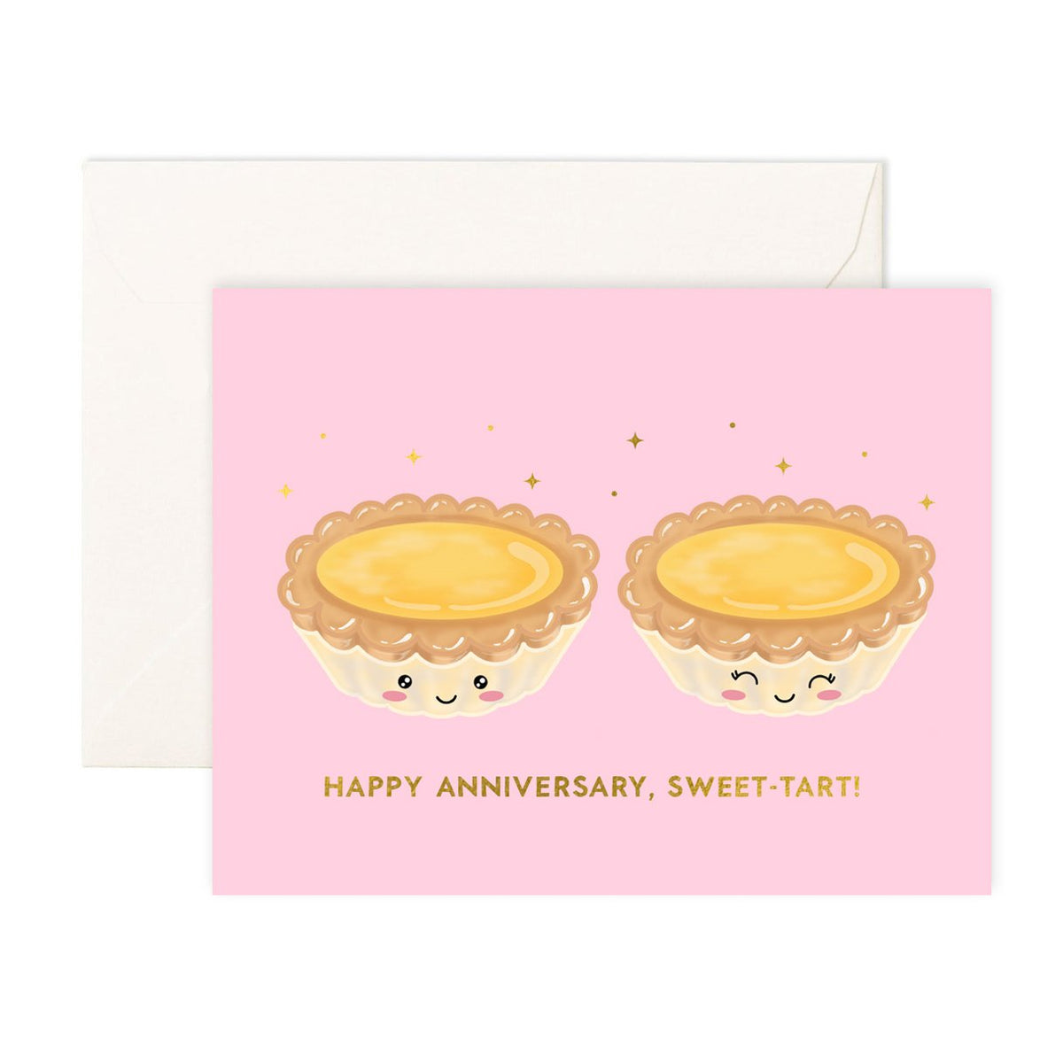 Product image of Happy Anniversary, Sweet Tart - Greeting Card