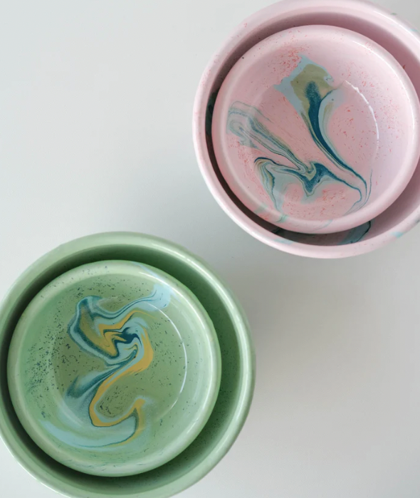 Marble Bowl (Multiple Colors)