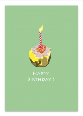Happy Birthday Siu Mai & Candle Card
