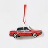 Hong Kong Hanging Decoration: Red Urban Taxi