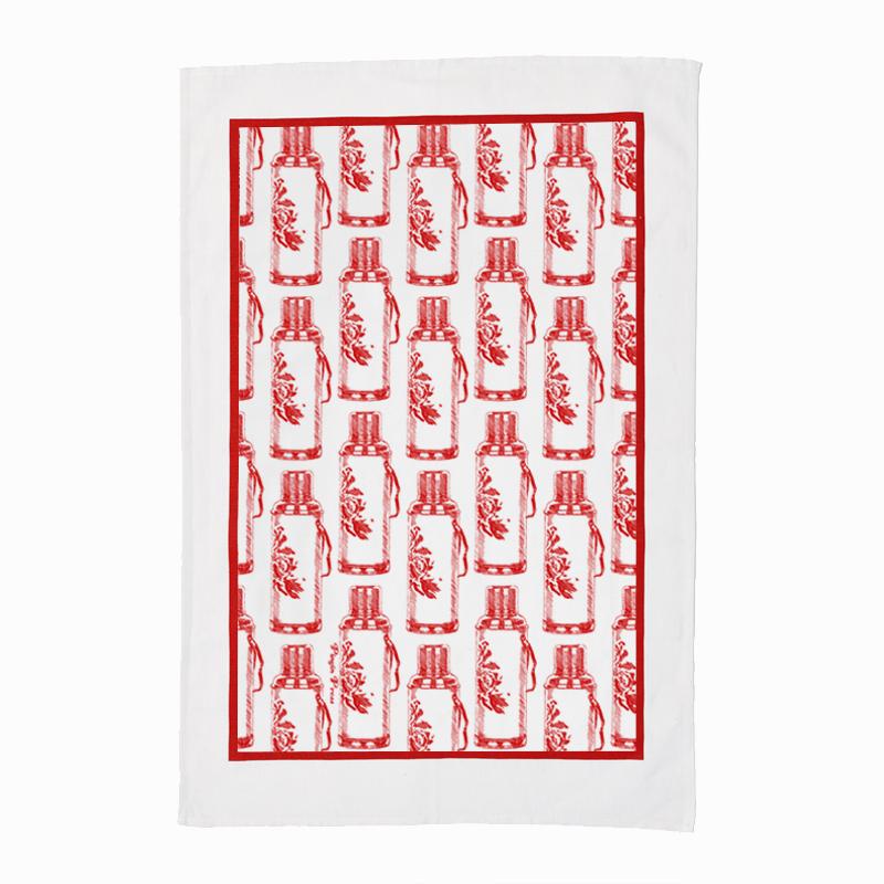 Flask Tea Towel