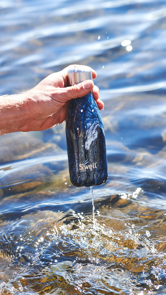 Azurite Marble - Stainless Steel S'well Water Bottle