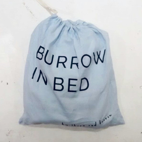 Baby Blue Linen Bed Set - Thorn and Burrow