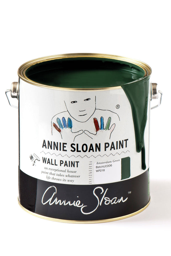 Amsterdam Green Annie Sloan Wall Paint