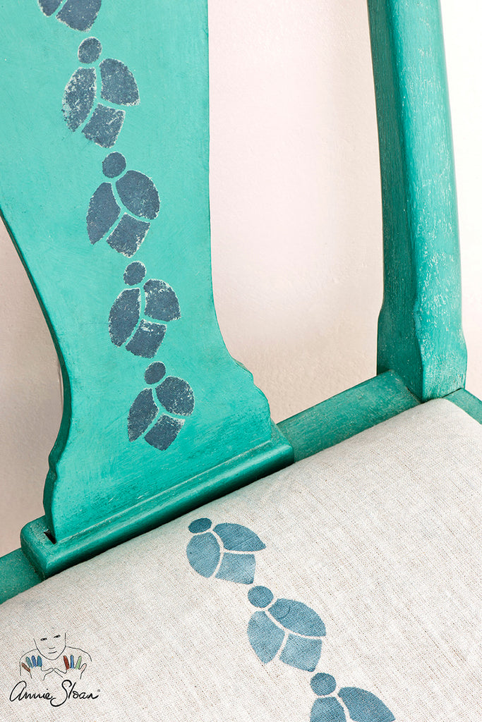 Annie Sloan Bell Flowers Stencil