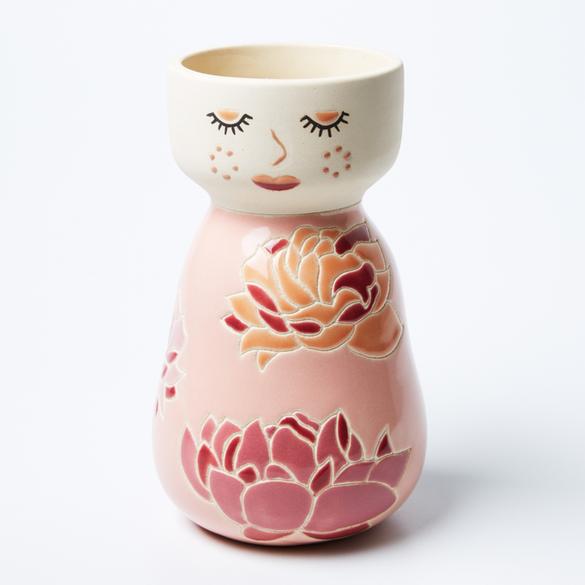 Fleur Face Vase