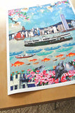 Hong Kong Ferry Artwork