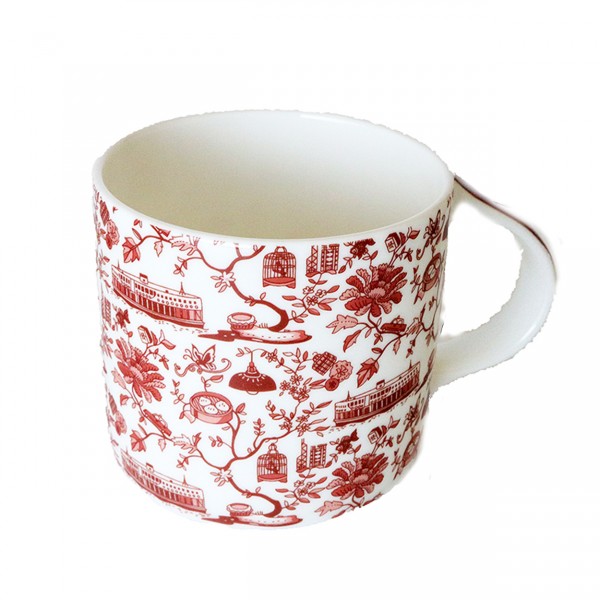 HK Toile Mug