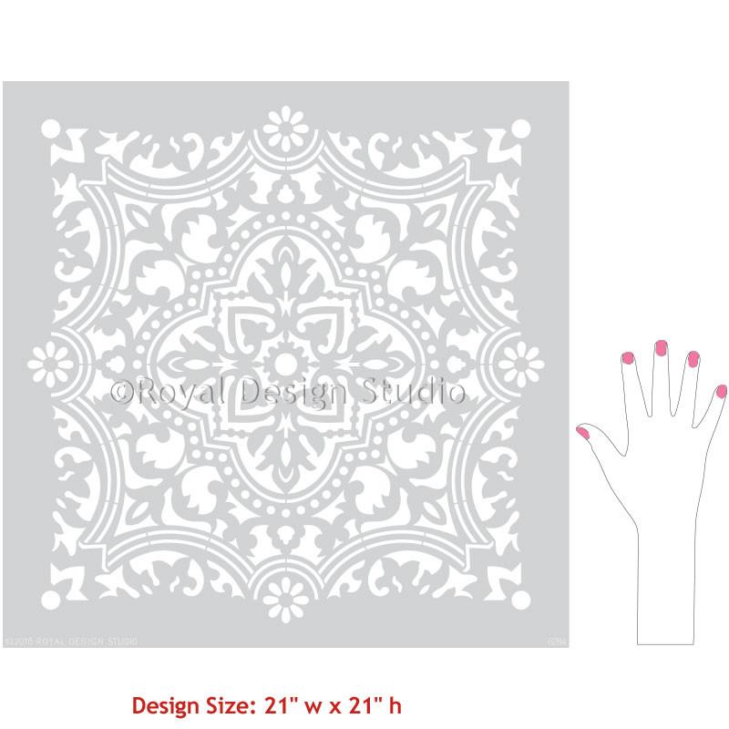 Anatolia Tile Stencil