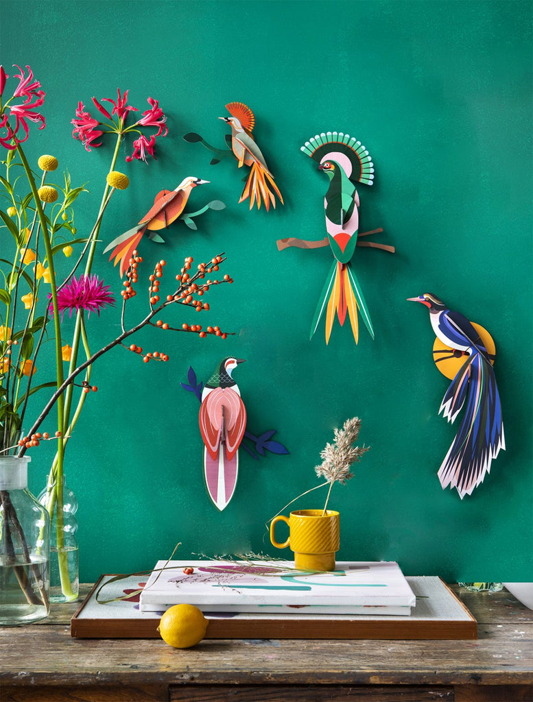 Paradise Bird Wall Decoration