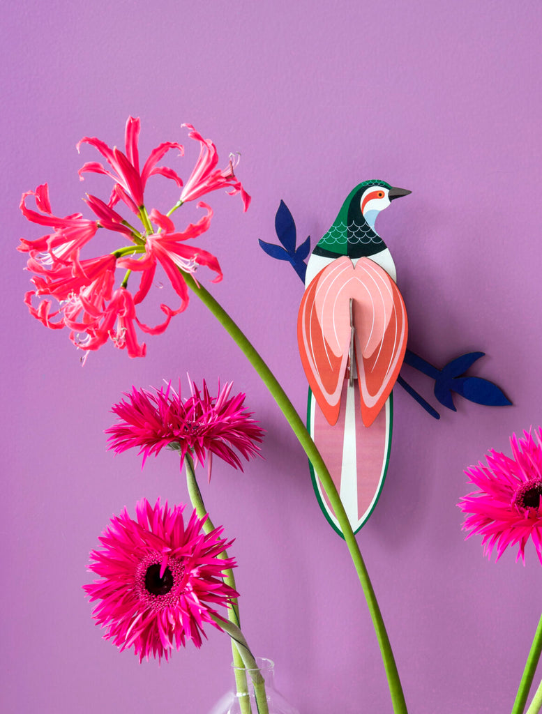 Paradise Bird Wall Decoration