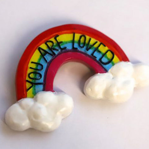 You are loved Rainbow Magnet