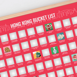 SCRATCH-OFF Hong Kong Bucket List