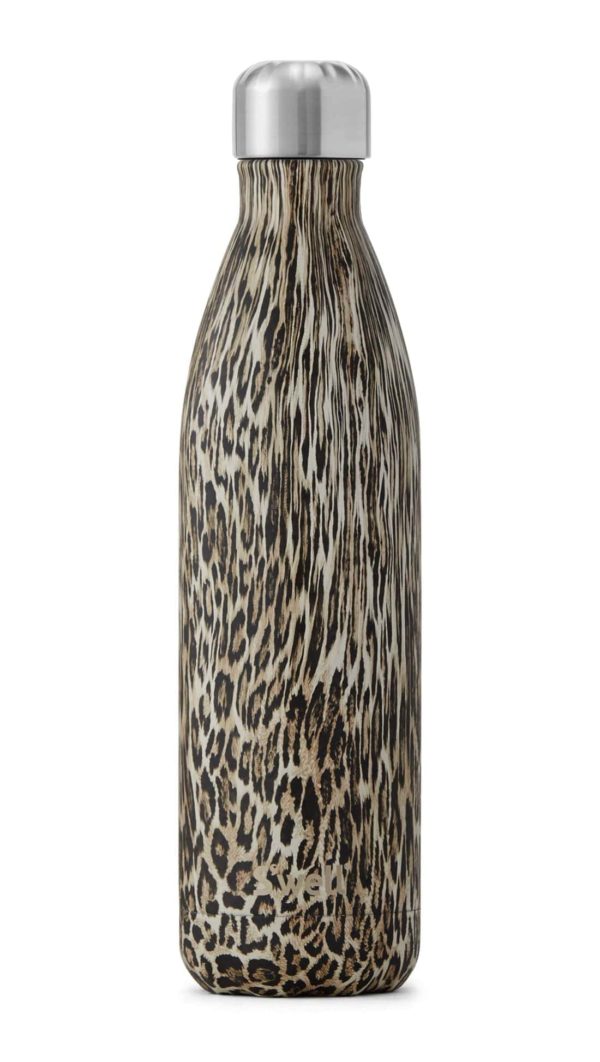 Product image of Khaki Cheetah - Stainless Steel S'well Water Bottle