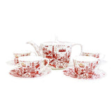 HK And Kowloon Willow Tea Set