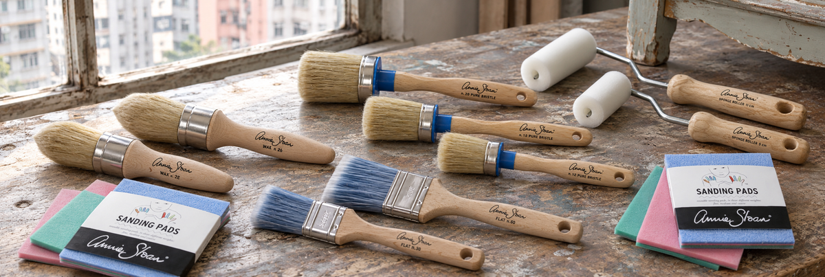 Annie Sloan Brushes & Tools real product collection banner