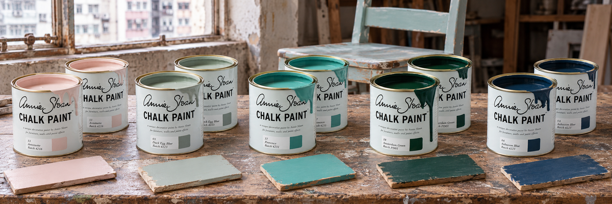 Annie Sloan Chalk Paint™ real product collection banner