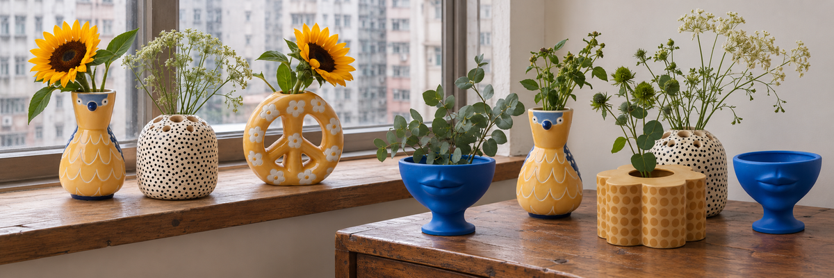 Vase collection banner