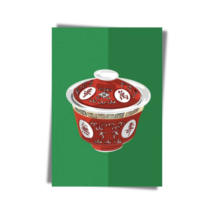 Tea Cup Greeting Card
