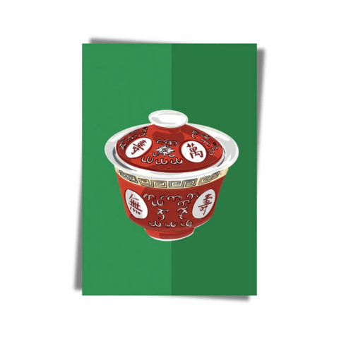 Tea Cup Greeting Card
