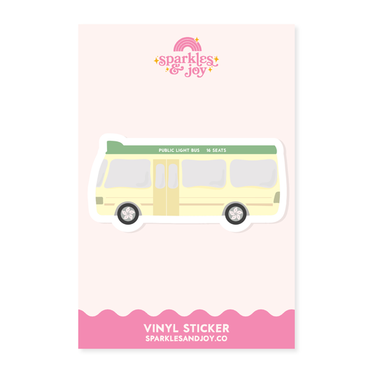 Minibus - Matte Vinyl Sticker