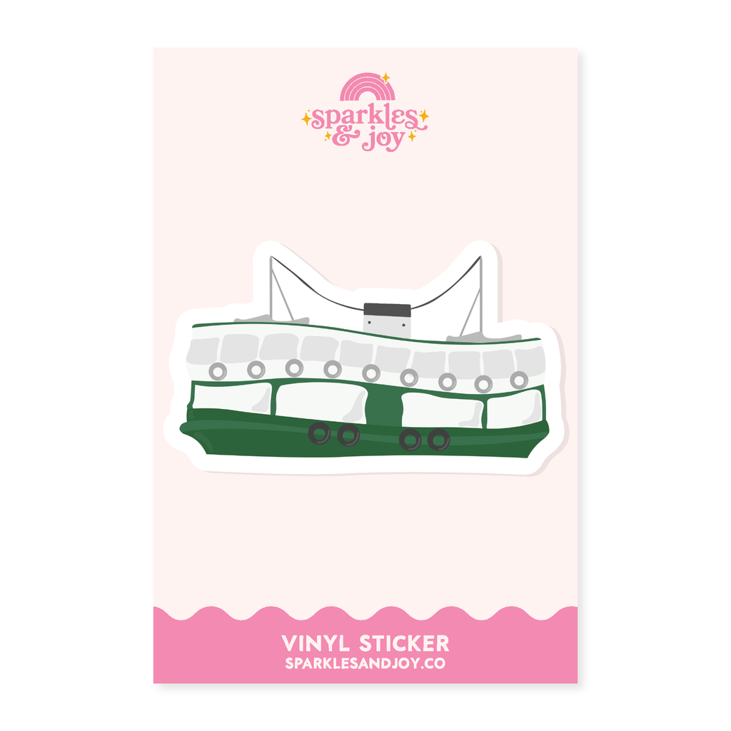 Star Ferry - Matte Vinyl Sticker