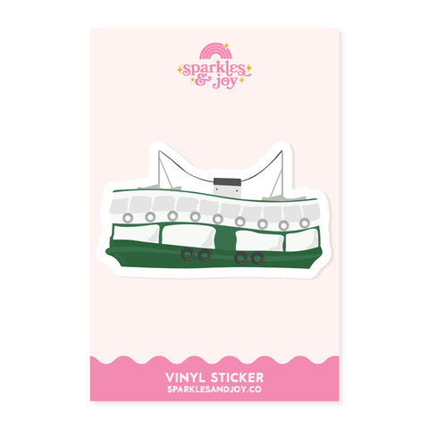 Star Ferry - Matte Vinyl Sticker