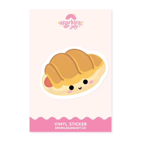 Sausage Bun - Matte Vinyl Sticker