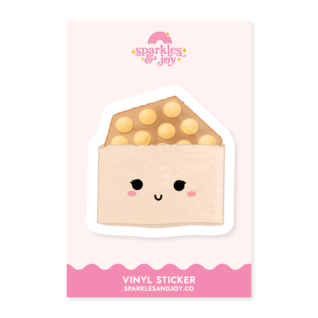Egg Puff - Matte Vinyl Sticker
