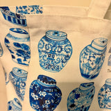 " Ginger Jars " Market Bag - The Ginger Jar Lamp Co.