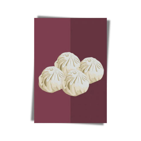 Dumpling Greeting Card