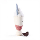 " Snow Red Bean "  Hot Dog Cafe HK Plushies