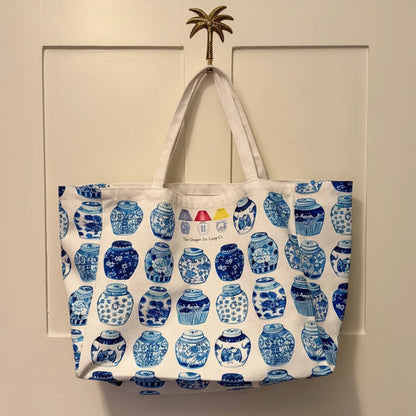 Product image of Ginger Jars Market Bag - The Ginger Jar Lamp Co.