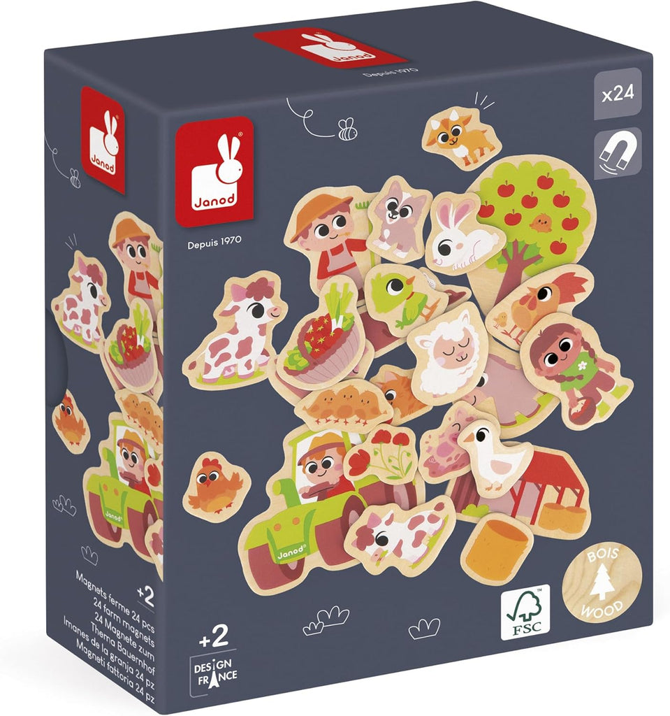 Janod Farm - Magnetic Farm Animals