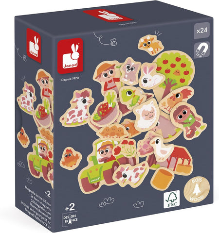 Janod Farm - Magnetic Farm Animals