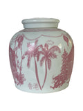 " Hong Kong Homage " Ginger Jar : Blossom Pink - The Ginger Jar Lamp Co.