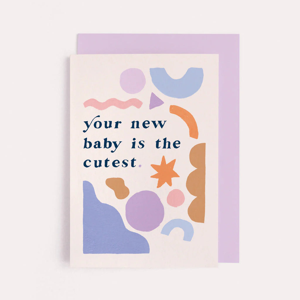 CUTEST NEW BABY CARD