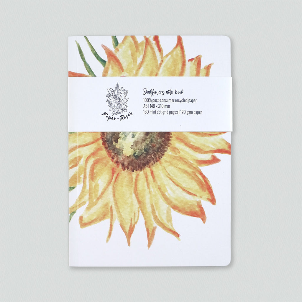 Sunflower Notebook