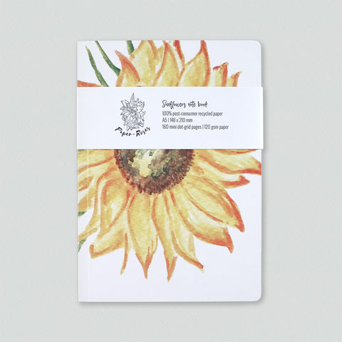 Sunflower Notebook