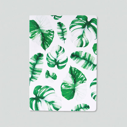 Product image of Variegated Leaves (gorgeously green and white) Notebook