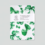 Variegated Leaves (gorgeously green and white) Notebook