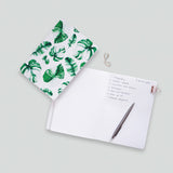 Variegated Leaves (gorgeously green and white) Notebook