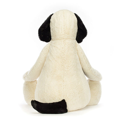 Product image of Jellycat Bashful Black & Cream Puppy Medium