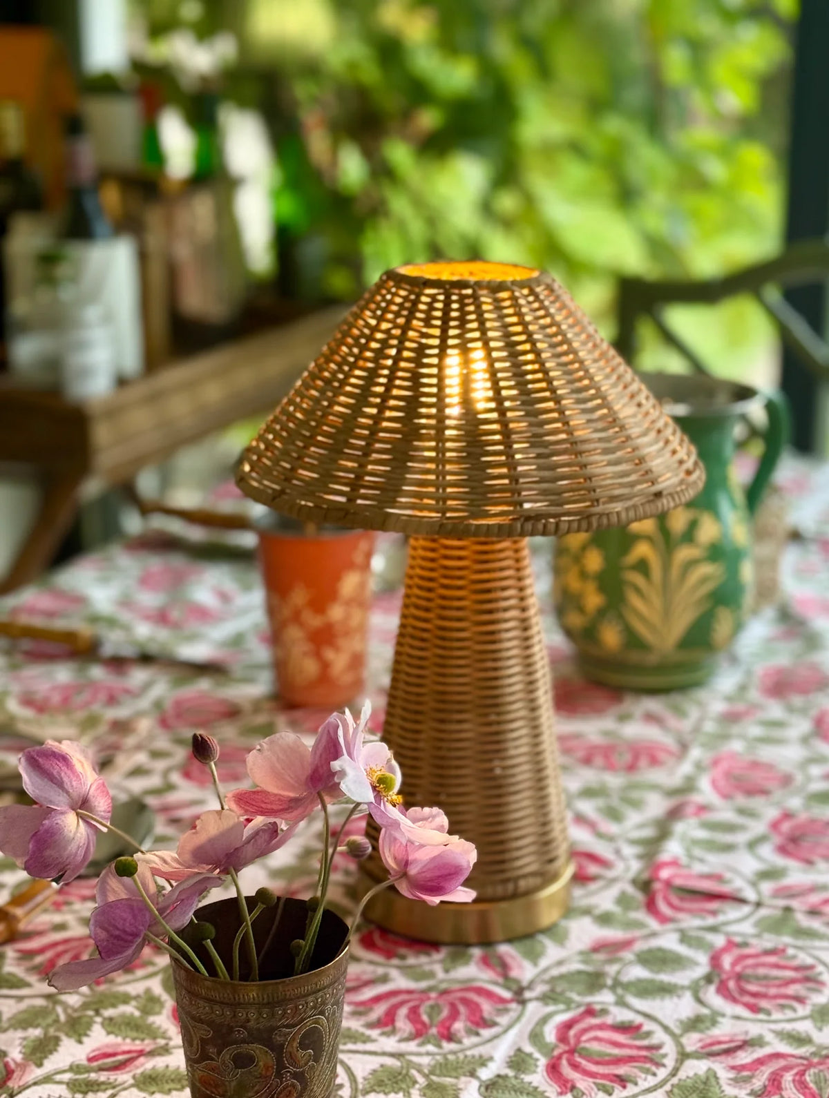 Product image of Palawan Rattan Rechargeable Lamp