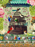 Bird & Flower Market Artwork
