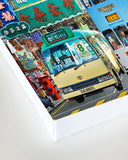 Hong Kong City Lights Artwork